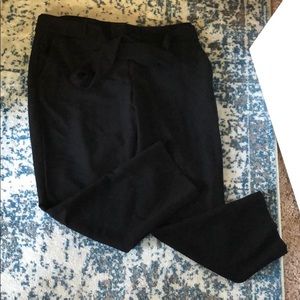 Ankle length tie waist pants
